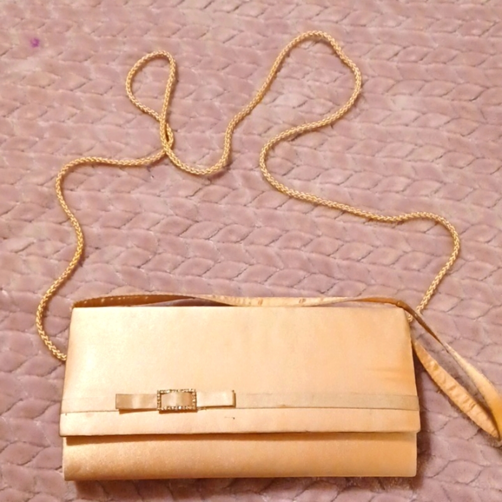 LA Regale Gold Evening Bag